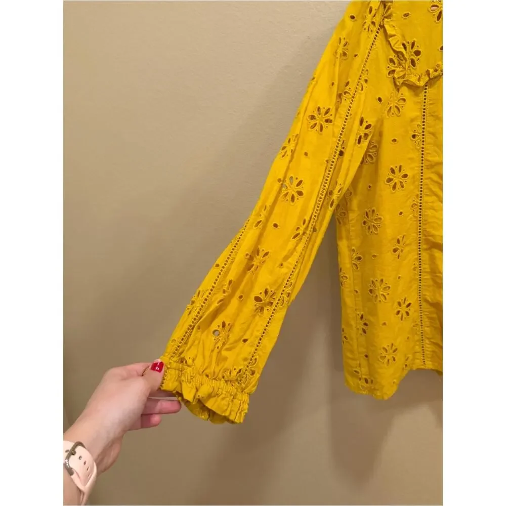 J. Crew lightweight mustard